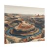 10967351130598943769_2048-1.jpeg Desert Canyon Rolled Poster — Retro Landscape Art Print
