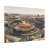 15302429658360314768_2048-1.jpeg Desert Canyon Rolled Poster — Retro Landscape Art Print