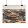 475634328878449712_2048-1.jpeg Desert Canyon Rolled Poster — Retro Landscape Art Print